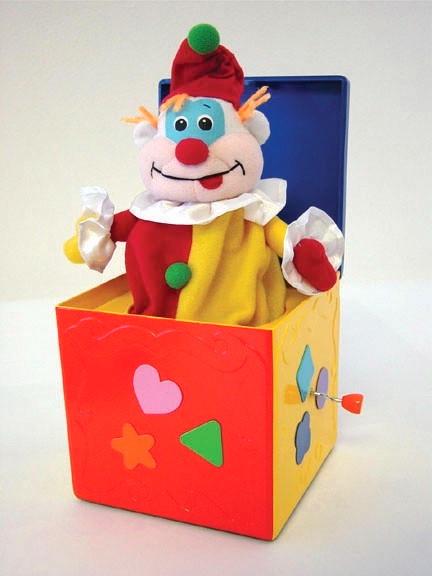 It is scary. Jack in the box