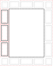 Margin boxes scheme